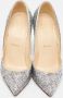 Christian Louboutin Pre-owned Fabric heels Gray Dames - Thumbnail 2