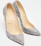 Christian Louboutin Pre-owned Fabric heels Gray Dames - Thumbnail 3