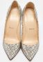 Christian Louboutin Pre-owned Fabric heels Gray Dames - Thumbnail 3