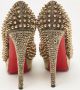 Christian Louboutin Pre-owned Fabric heels Gray Dames - Thumbnail 4