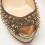 Christian Louboutin Pre-owned Fabric heels Gray Dames - Thumbnail 6