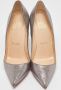 Christian Louboutin Pre-owned Fabric heels Gray Dames - Thumbnail 2