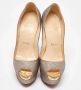 Christian Louboutin Pre-owned Fabric heels Gray Dames - Thumbnail 2