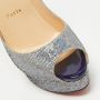 Christian Louboutin Pre-owned Fabric heels Gray Dames - Thumbnail 6