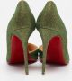 Christian Louboutin Pre-owned Fabric heels Green Dames - Thumbnail 4