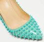 Christian Louboutin Pre-owned Fabric heels Green Dames - Thumbnail 6