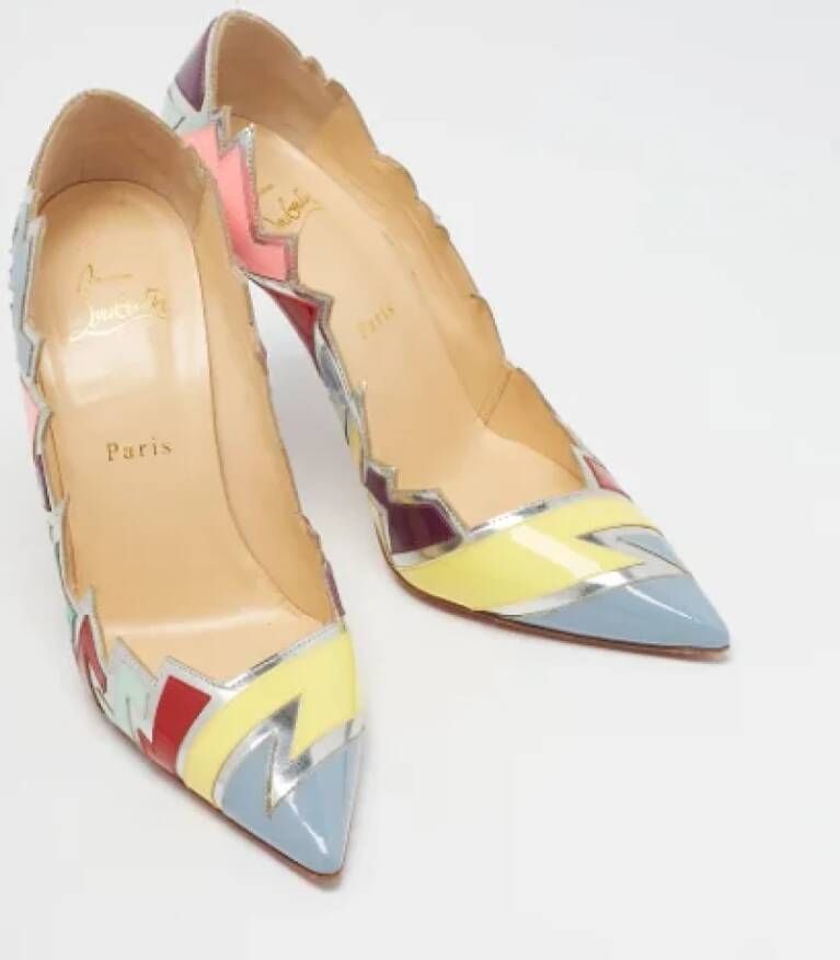 Christian Louboutin Pre-owned Fabric heels Multicolor Dames