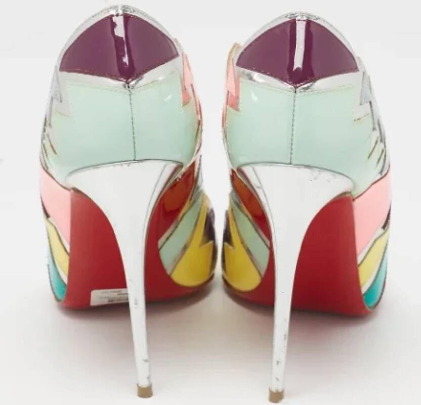 Christian Louboutin Pre-owned Fabric heels Multicolor Dames