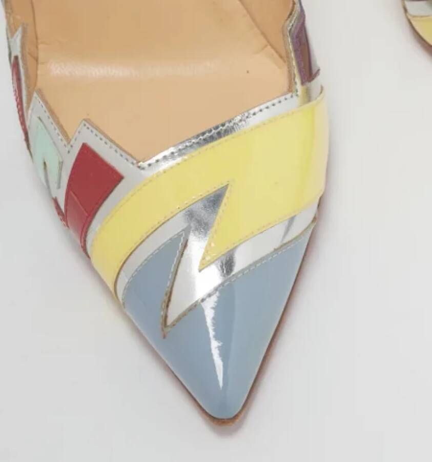 Christian Louboutin Pre-owned Fabric heels Multicolor Dames