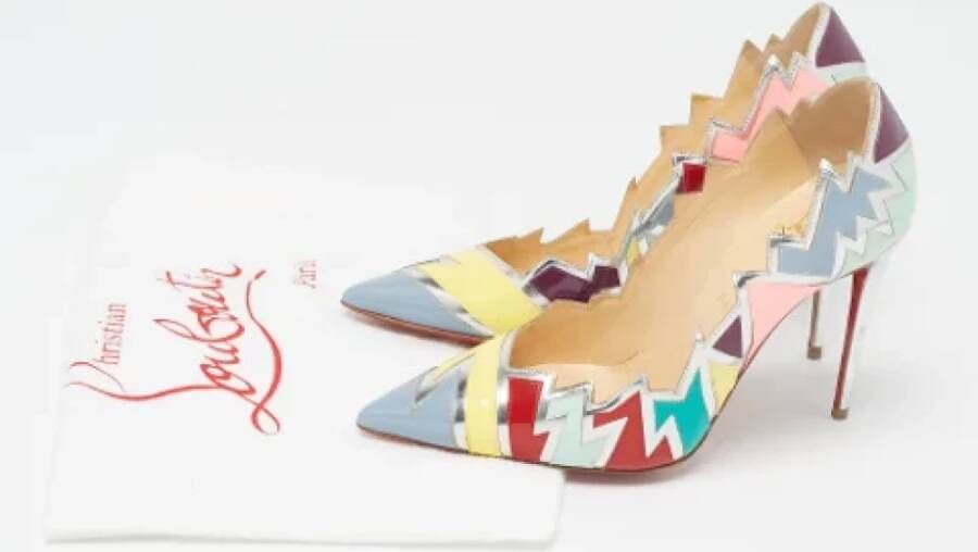 Christian Louboutin Pre-owned Fabric heels Multicolor Dames