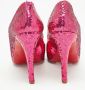 Christian Louboutin Pre-owned Fabric heels Pink Dames - Thumbnail 5