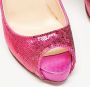 Christian Louboutin Pre-owned Fabric heels Pink Dames - Thumbnail 8