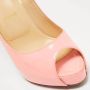 Christian Louboutin Pre-owned Fabric heels Pink Dames - Thumbnail 6