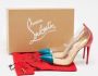 Christian Louboutin Pre-owned Fabric heels Pink Dames - Thumbnail 7