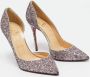 Christian Louboutin Pre-owned Fabric heels Purple Dames - Thumbnail 2