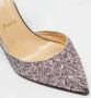 Christian Louboutin Pre-owned Fabric heels Purple Dames - Thumbnail 5