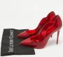 Christian Louboutin Pre-owned Fabric heels Red Dames - Thumbnail 7