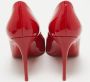 Christian Louboutin Pre-owned Fabric heels Red Dames - Thumbnail 3