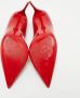 Christian Louboutin Pre-owned Fabric heels Red Dames - Thumbnail 4