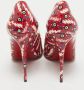 Christian Louboutin Pre-owned Fabric heels Red Dames - Thumbnail 3