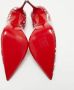 Christian Louboutin Pre-owned Fabric heels Red Dames - Thumbnail 4