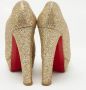 Christian Louboutin Pre-owned Fabric heels Yellow Dames - Thumbnail 5