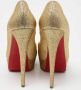 Christian Louboutin Pre-owned Fabric heels Yellow Dames - Thumbnail 5