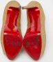 Christian Louboutin Pre-owned Fabric heels Yellow Dames - Thumbnail 6