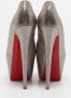 Christian Louboutin Pre-owned Fabric heels Yellow Dames - Thumbnail 5