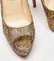 Christian Louboutin Pre-owned Fabric heels Yellow Dames - Thumbnail 7