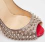 Christian Louboutin Pre-owned Fabric heels Yellow Dames - Thumbnail 6