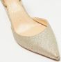 Christian Louboutin Pre-owned Fabric heels Yellow Dames - Thumbnail 6