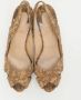 Christian Louboutin Pre-owned Fabric sandals Beige Dames - Thumbnail 2