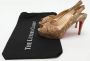 Christian Louboutin Pre-owned Fabric sandals Beige Dames - Thumbnail 8