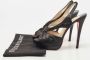 Christian Louboutin Pre-owned Fabric sandals Black Dames - Thumbnail 9