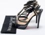 Christian Louboutin Pre-owned Fabric sandals Black Dames - Thumbnail 9