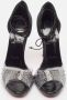 Christian Louboutin Pre-owned Fabric sandals Black Dames - Thumbnail 2