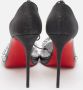 Christian Louboutin Pre-owned Fabric sandals Black Dames - Thumbnail 4