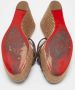 Christian Louboutin Pre-owned Fabric sandals Blue Dames - Thumbnail 6