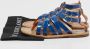 Christian Louboutin Pre-owned Fabric sandals Blue Dames - Thumbnail 7