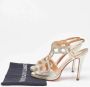 Christian Louboutin Pre-owned Fabric sandals Gray Dames - Thumbnail 9