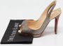 Christian Louboutin Pre-owned Fabric sandals Gray Dames - Thumbnail 9