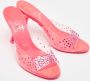 Christian Louboutin Pre-owned Fabric sandals Pink Dames - Thumbnail 3