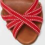 Christian Louboutin Pre-owned Fabric sandals Red Dames - Thumbnail 7