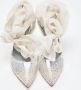 Christian Louboutin Pre-owned Fabric sandals White Dames - Thumbnail 3