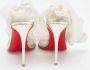 Christian Louboutin Pre-owned Fabric sandals White Dames - Thumbnail 5