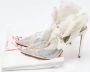 Christian Louboutin Pre-owned Fabric sandals White Dames - Thumbnail 9