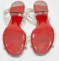 Christian Louboutin Pre-owned Fabric sandals White Dames - Thumbnail 6