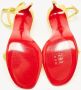 Christian Louboutin Pre-owned Fabric sandals Yellow Dames - Thumbnail 4