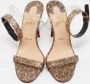 Christian Louboutin Pre-owned Fabric sandals Yellow Dames - Thumbnail 2